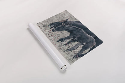 New Graze I by Nathan Larson. shown as a rolled paper print. Available as archival giclee rolled canvas, fine art paper, or poster print. SKU 98714i.