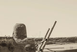 New Mexico Adobe by Nathan Larson. SKU 81818i. Archival Giclee Fine art print for wall decor.