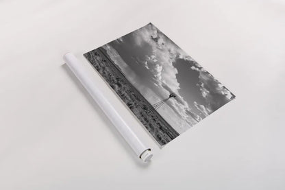 New Mexico Monsoon Rains by Nathan Larson. shown as a rolled paper print. Available as archival giclee rolled canvas, fine art paper, or poster print. SKU 82305i.