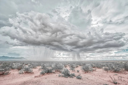 New Mexico Rain by Nathan Larson. SKU 72033i. Archival Giclee Fine art print for wall decor.