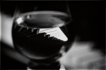 Night Vibes BW by Nathan Larson. SKU 77342i. Archival Giclee Fine art print for wall decor.