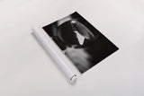 Night Vibes BW by Nathan Larson. shown as a rolled paper print. Available as archival giclee rolled canvas, fine art paper, or poster print. SKU 77342i.