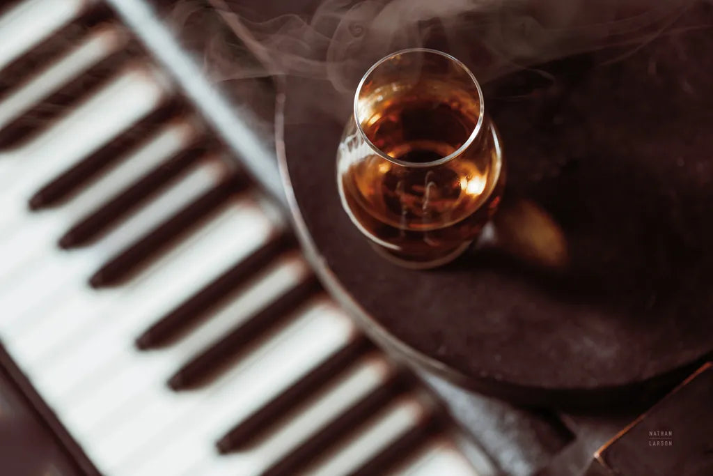 Night Vibes Lounge by Nathan Larson. SKU 77341i. Archival Giclee Fine art print for wall decor.