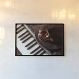 Night Vibes Lounge by Nathan Larson. shown as a paper print in a black flame. Available as a archival giclee rolled canvas, fine art paper, or poster print. SKU 77341i.