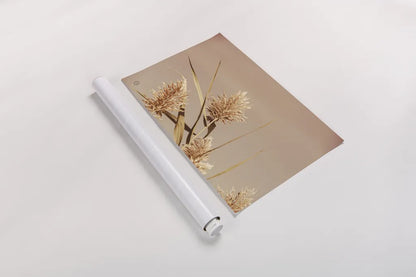Noon Grasses III by Nathan Larson. shown as a rolled paper print. Available as archival giclee rolled canvas, fine art paper, or poster print. SKU 75737i.