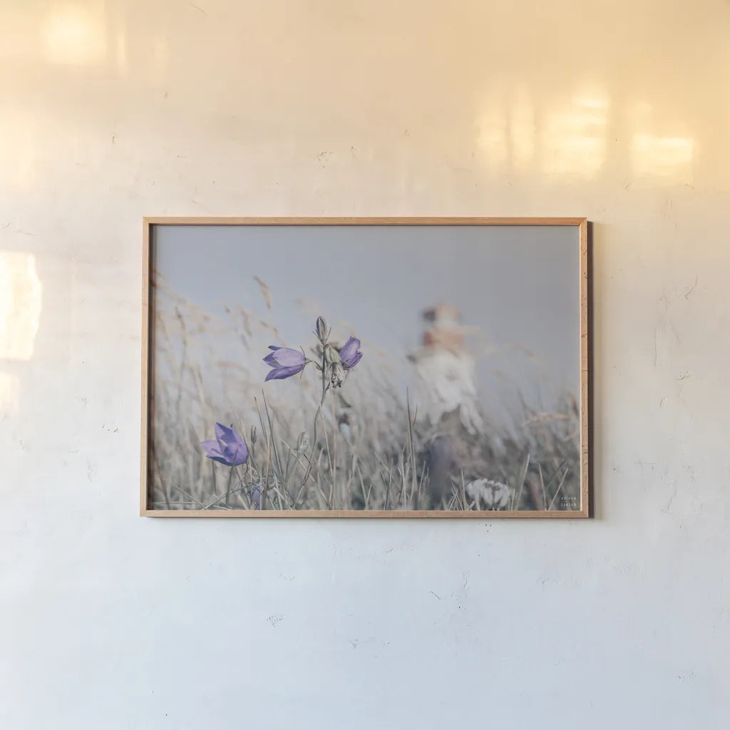 Nova Scotia Coast by Nathan Larson. shown as a paper print in a natural frame. Available as a archival giclee rolled canvas, fine art paper, or poster print. SKU 101656i.