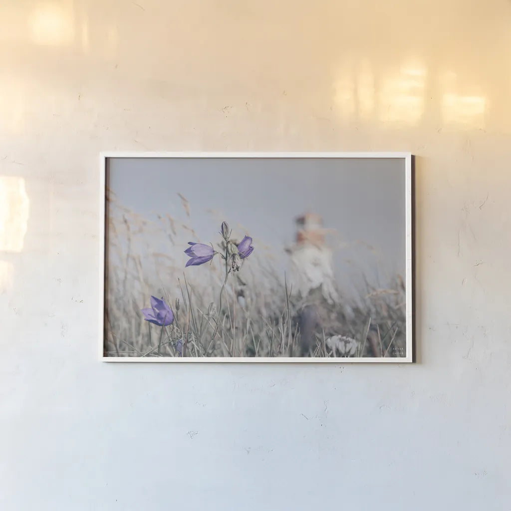 Nova Scotia Coast by Nathan Larson. shown as a paper print in a white frame. Available as a archival giclee rolled canvas, fine art paper, or poster print. SKU 101656i.