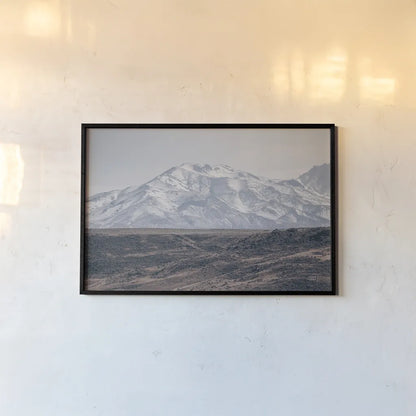 Old Mining Town View by Nathan Larson. shown as a paper print in a black flame. Available as a archival giclee rolled canvas, fine art paper, or poster print. SKU 96623i.