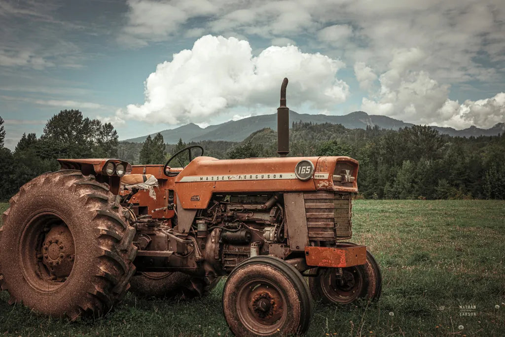 Old Puller by Nathan Larson. SKU 97912i. Archival Giclee Fine art print for wall decor.