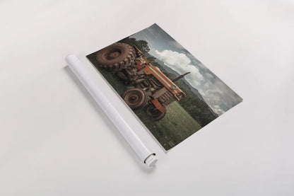 Old Puller by Nathan Larson. shown as a rolled paper print. Available as archival giclee rolled canvas, fine art paper, or poster print. SKU 97912i.