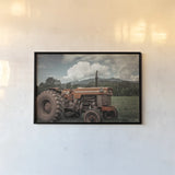 Old Puller by Nathan Larson. shown as a paper print in a black flame. Available as a archival giclee rolled canvas, fine art paper, or poster print. SKU 97912i.