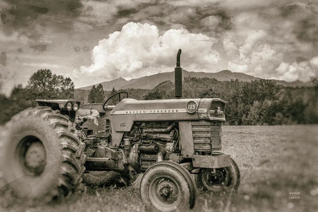 Old Puller Sepia by Nathan Larson. SKU 97913i. Archival Giclee Fine art print for wall decor.