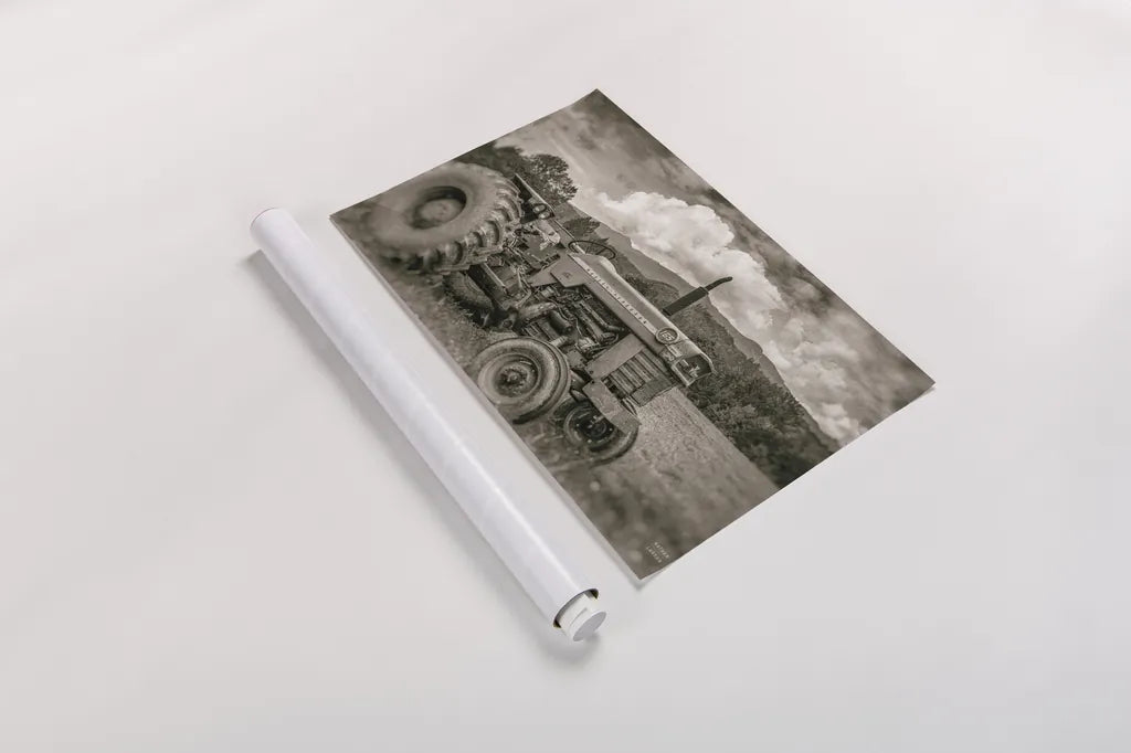 Old Puller Sepia by Nathan Larson. shown as a rolled paper print. Available as archival giclee rolled canvas, fine art paper, or poster print. SKU 97913i.