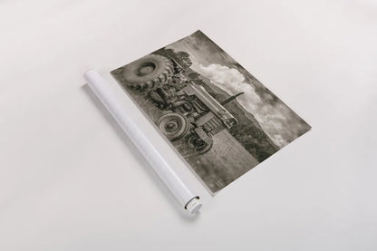 Old Puller Sepia by Nathan Larson. shown as a rolled paper print. Available as archival giclee rolled canvas, fine art paper, or poster print. SKU 97913i.