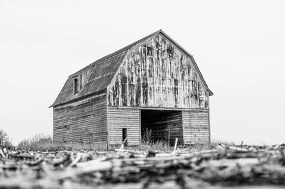 Old Route 66 Barn by Nathan Larson. SKU 98510i. Archival Giclee Fine art print for wall decor.