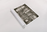 Old Trading Post by Nathan Larson. shown as a rolled paper print. Available as archival giclee rolled canvas, fine art paper, or poster print. SKU 99381i.