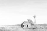 Old Well BW by Nathan Larson. SKU 98718i. Archival Giclee Fine art print for wall decor.