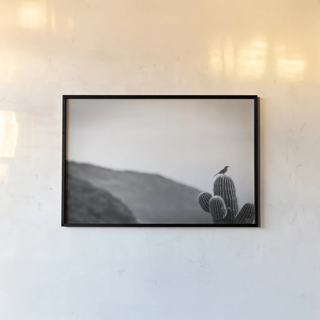 On Guard by Nathan Larson. shown as a paper print in a black flame. Available as a archival giclee rolled canvas, fine art paper, or poster print. SKU 90436i.