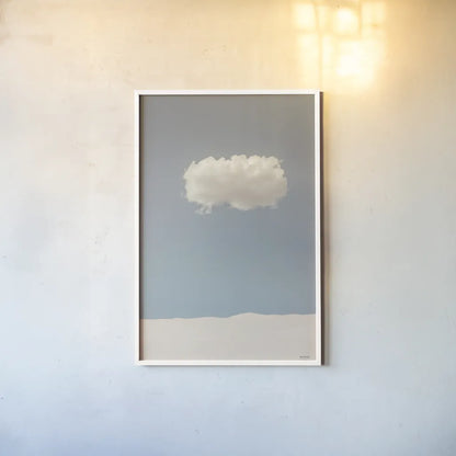 On My Own by Nathan Larson. shown as a paper print in a white frame. Available as a archival giclee rolled canvas, fine art paper, or poster print. SKU 86057h.