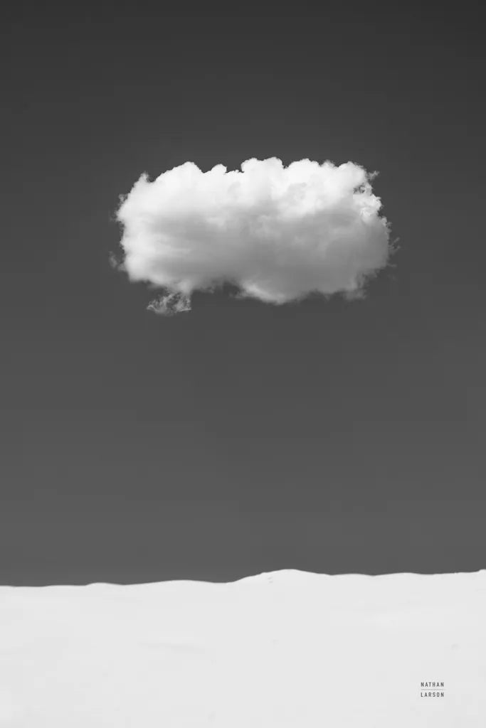 On My Own BW by Nathan Larson. SKU 86058h. Archival Giclee Fine art print for wall decor.