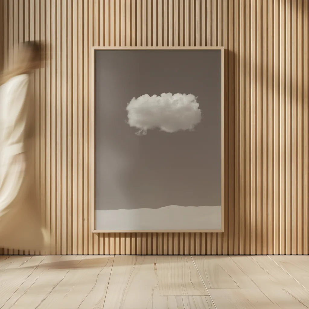 On My Own Sepia by Nathan Larson. shown as over sized large wall art. Available as an archival giclee rolled canvas, fine art paper, or poster print. SKU 86059h.