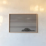Once it Was Sepia by Nathan Larson. shown as a paper print in a natural frame. Available as a archival giclee rolled canvas, fine art paper, or poster print. SKU 102568i.