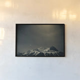 Orion by Nathan Larson. shown as a paper print in a black flame. Available as a archival giclee rolled canvas, fine art paper, or poster print. SKU 84322i.