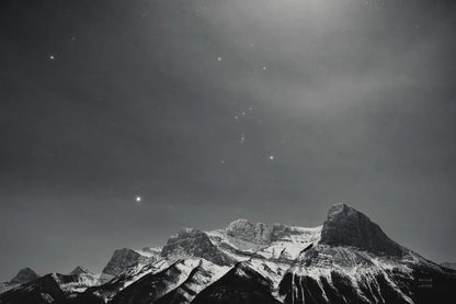 Orion BW by Nathan Larson. SKU 84323i. Archival Giclee Fine art print for wall decor.