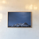 Orion Bright by Nathan Larson. shown as a paper print in a natural frame. Available as a archival giclee rolled canvas, fine art paper, or poster print. SKU 84324i.