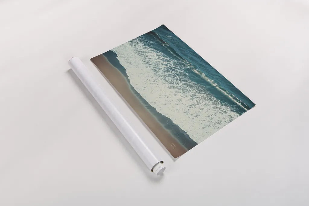 Pacific Afternoon I by Nathan Larson. shown as a rolled paper print. Available as archival giclee rolled canvas, fine art paper, or poster print. SKU 88470i.