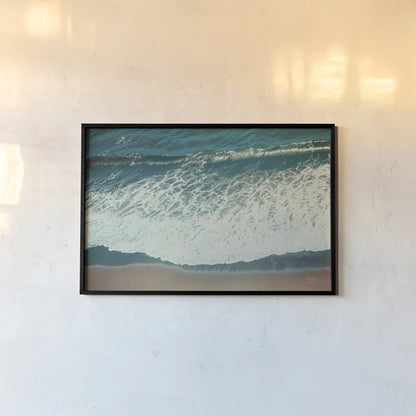 Pacific Afternoon I by Nathan Larson. shown as a paper print in a black flame. Available as a archival giclee rolled canvas, fine art paper, or poster print. SKU 88470i.