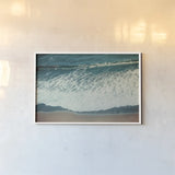 Pacific Afternoon I by Nathan Larson. shown as a paper print in a white frame. Available as a archival giclee rolled canvas, fine art paper, or poster print. SKU 88470i.