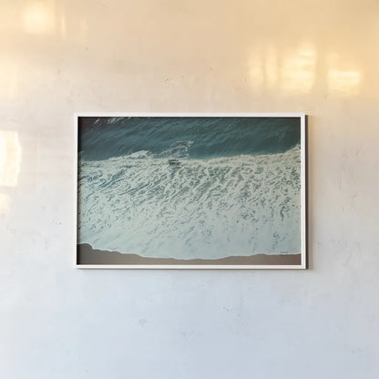 Pacific Afternoon II by Nathan Larson. shown as a paper print in a white frame. Available as a archival giclee rolled canvas, fine art paper, or poster print. SKU 88471i.