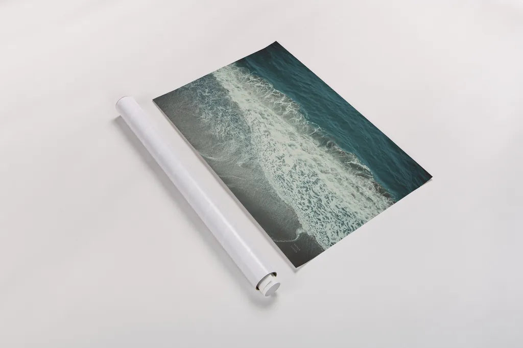 Pacific Afternoon III by Nathan Larson. shown as a rolled paper print. Available as archival giclee rolled canvas, fine art paper, or poster print. SKU 88472i.