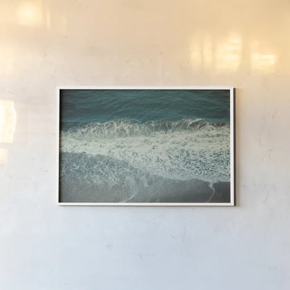 Pacific Afternoon III by Nathan Larson. shown as a paper print in a white frame. Available as a archival giclee rolled canvas, fine art paper, or poster print. SKU 88472i.