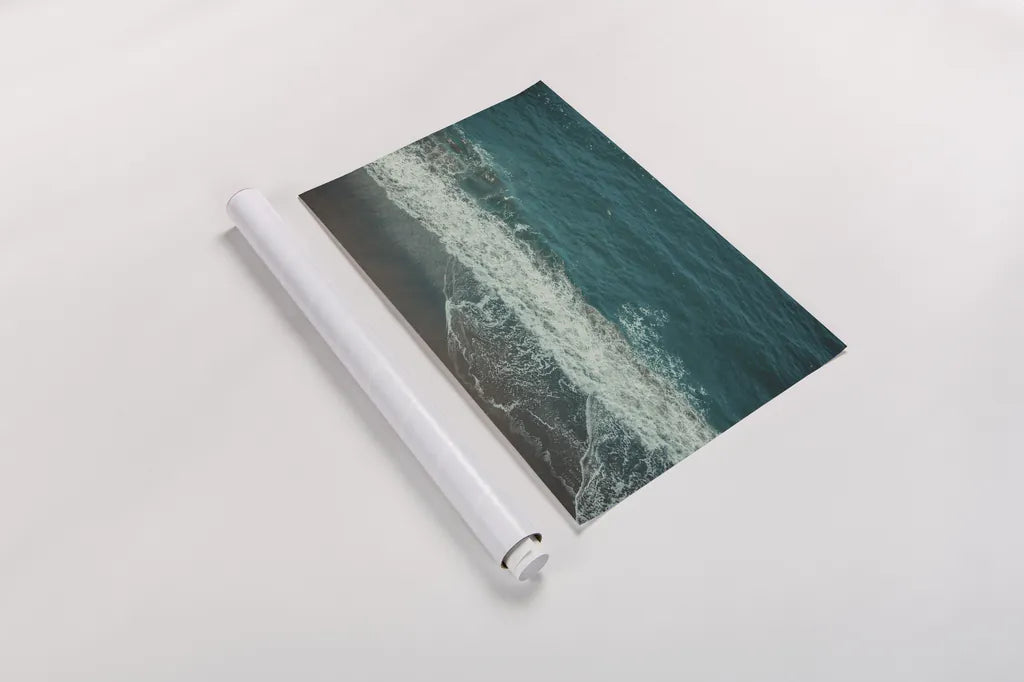 Pacific Afternoon V by Nathan Larson. shown as a rolled paper print. Available as archival giclee rolled canvas, fine art paper, or poster print. SKU 88474i.