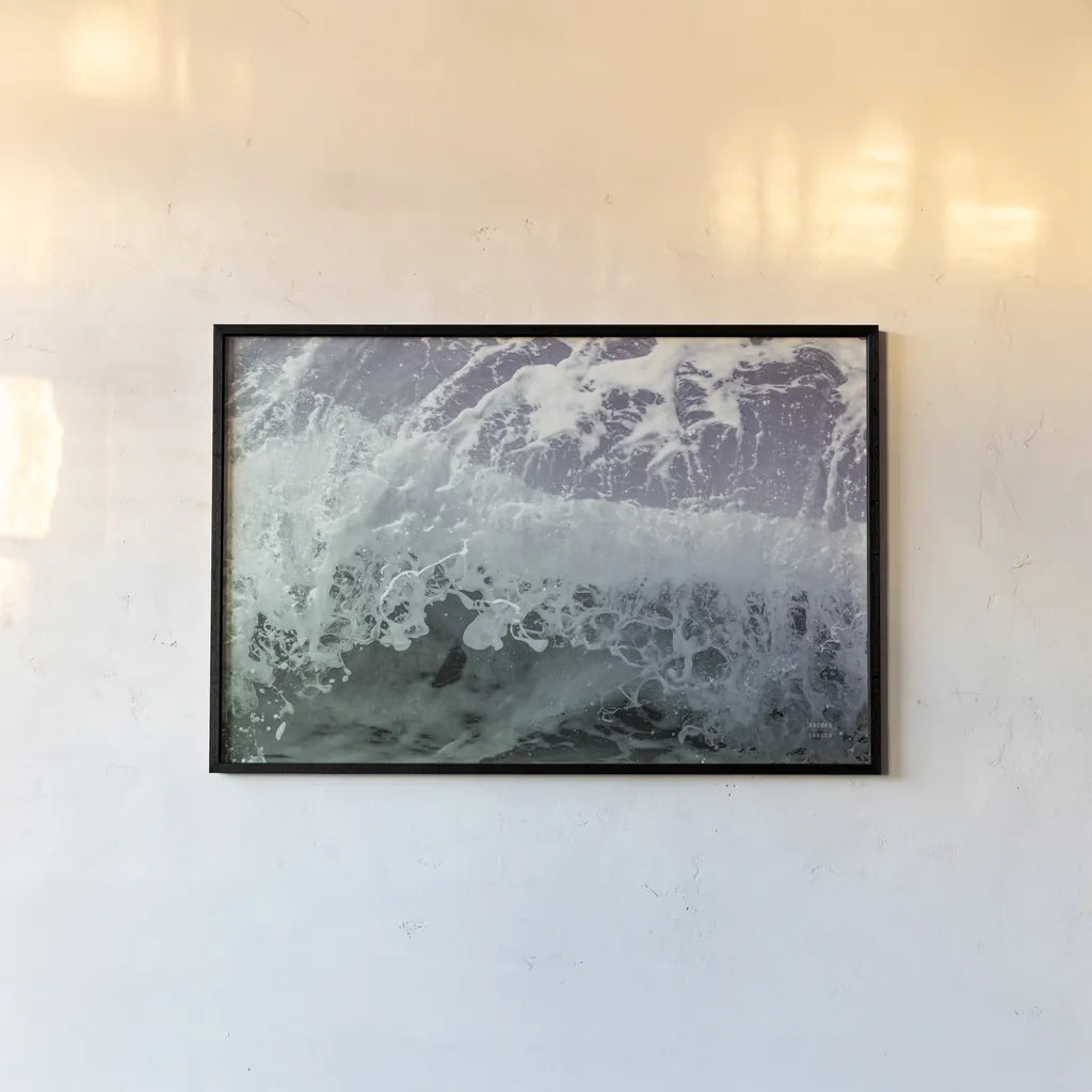 Pacific Moves I Color by Nathan Larson. shown as a paper print in a black flame. Available as a archival giclee rolled canvas, fine art paper, or poster print. SKU 86922i.