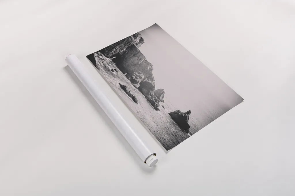 Passing Through Cove by Nathan Larson. shown as a rolled paper print. Available as archival giclee rolled canvas, fine art paper, or poster print. SKU 88485i.