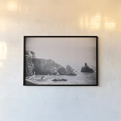 Passing Through Cove by Nathan Larson. shown as a paper print in a black flame. Available as a archival giclee rolled canvas, fine art paper, or poster print. SKU 88485i.