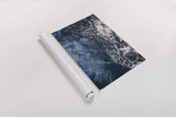 Peacock Study II by Nathan Larson. shown as a rolled paper print. Available as archival giclee rolled canvas, fine art paper, or poster print. SKU 81193h.
