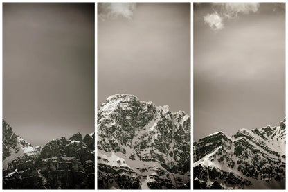 Peak Panel by Nathan Larson. SKU 82414i. Archival Giclee Fine art print for wall decor.