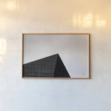 Philly I by Nathan Larson. shown as a paper print in a natural frame. Available as a archival giclee rolled canvas, fine art paper, or poster print. SKU 88597i.