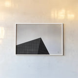 Philly I by Nathan Larson. shown as a paper print in a white frame. Available as a archival giclee rolled canvas, fine art paper, or poster print. SKU 88597i.