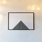 Philly II by Nathan Larson. shown as a paper print in a black flame. Available as a archival giclee rolled canvas, fine art paper, or poster print. SKU 88598i.