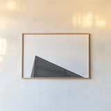 Philly IV by Nathan Larson. shown as a paper print in a natural frame. Available as a archival giclee rolled canvas, fine art paper, or poster print. SKU 88600i.