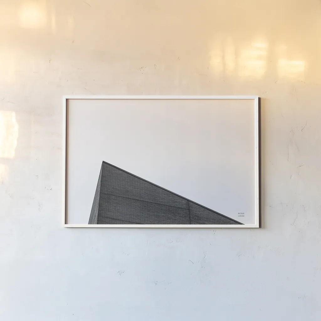 Philly IV by Nathan Larson. shown as a paper print in a white frame. Available as a archival giclee rolled canvas, fine art paper, or poster print. SKU 88600i.