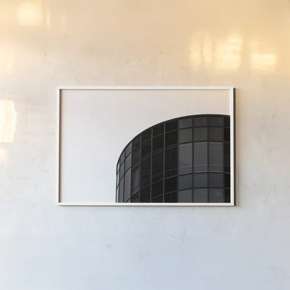 Philly View II by Nathan Larson. shown as a paper print in a white frame. Available as a archival giclee rolled canvas, fine art paper, or poster print. SKU 88602i.