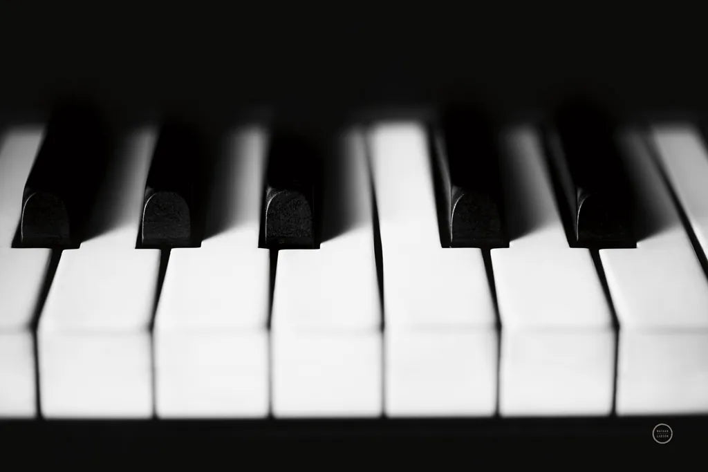 Piano Lounge I by Nathan Larson. SKU 76310i. Archival Giclee Fine art print for wall decor.