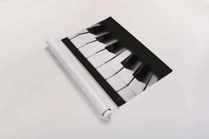 Piano Lounge I by Nathan Larson. shown as a rolled paper print. Available as archival giclee rolled canvas, fine art paper, or poster print. SKU 76310i.