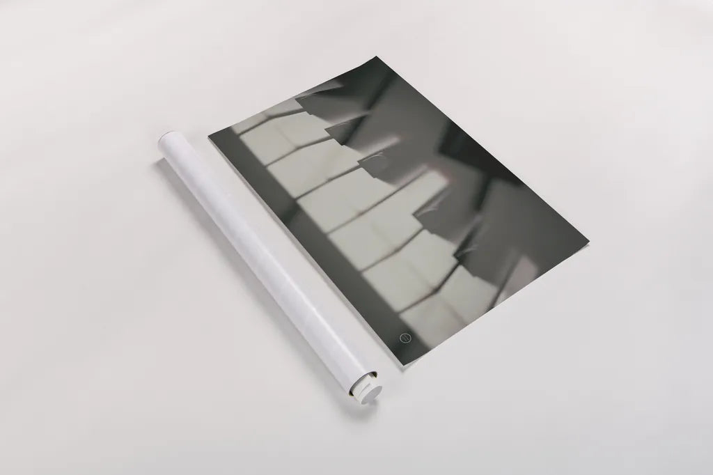 Piano Lounge III by Nathan Larson. shown as a rolled paper print. Available as archival giclee rolled canvas, fine art paper, or poster print. SKU 76312i.